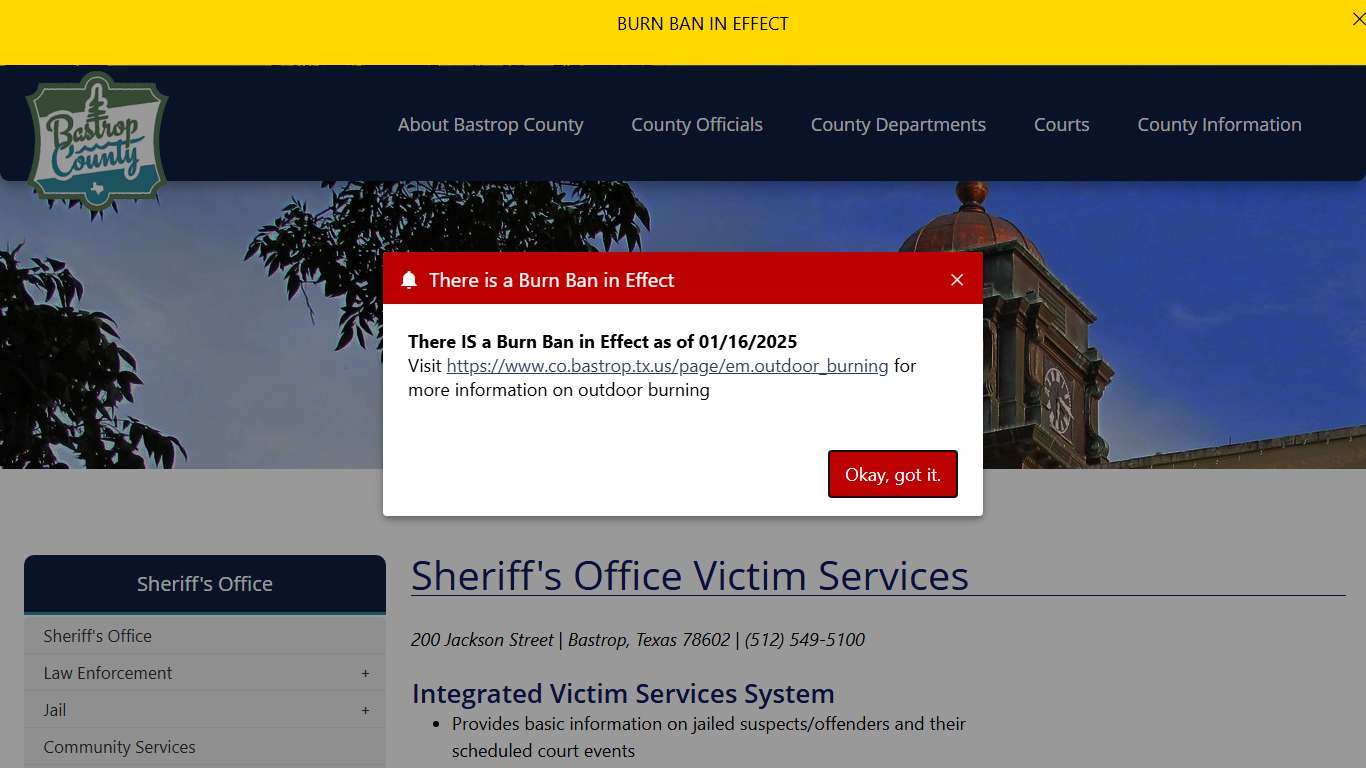 Bastrop County Texas