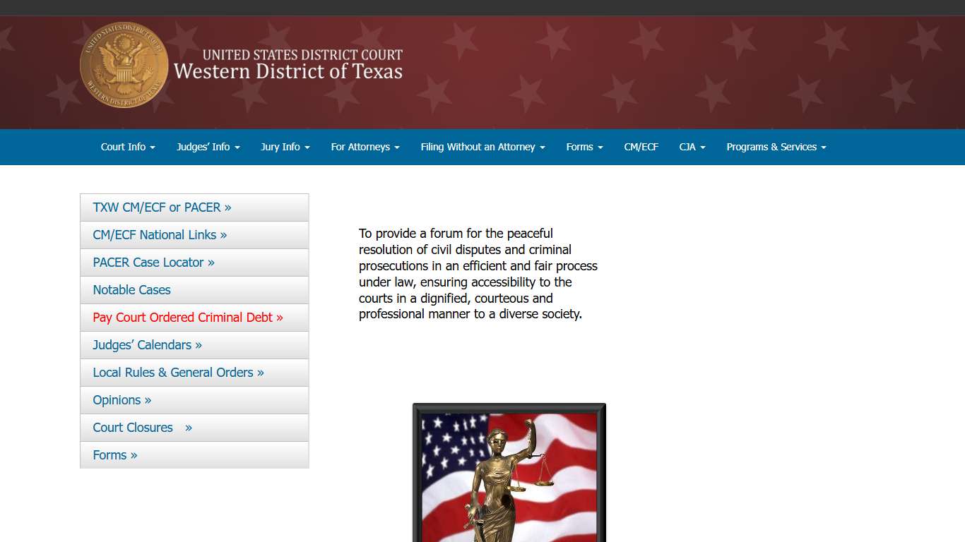 U.S. District Court – Western District of Texas