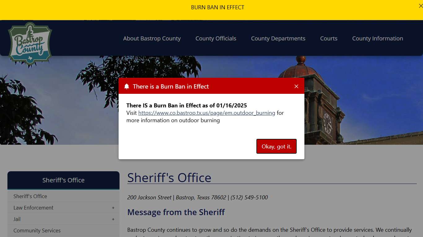 Bastrop County Texas